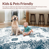 Chic Retro Medallion Aesthetic(Blue)