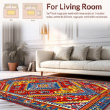 Eclectic Multicolor Braided Texture(Red)