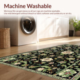 Striking Earthy Floral Aesthetics(Black)