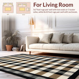 Elegant Earthy Checkered Aesthetic(Beige)