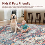 Cozy Tiled Earth Tone Design(Blue)