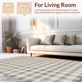 Transitional Gray Checked Delight(Beige)