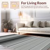 Transitional Distressed Linear Style(Black)