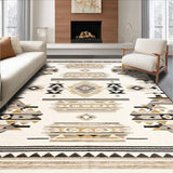 Geometric Ivory Southwestern Aesthetic(Beige)