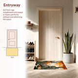 Celestial Butterfly Floral Motif(Beige)