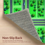 Colorful Miniature Metropolis Layout(Green)