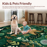 Vibrant Green Wildlife Silhouette(Green)