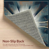 Serene Vintage Sunburst Aesthetic(Gray)