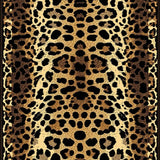 Ultra Soft Area Rug, Non Slip, Stain Resistant, Washable Area Rugs for Living Room, Bedroom, Sleek Earthy Animal Print Style(Brown)