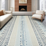 Ultra Soft Area Rug, Non Slip, Stain Resistant, Washable Area Rugs for Living Room, Bedroom, Elegant Curvy Edge Aesthetic(Gray)