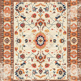 Lively Flower with Vintage Charm(Beige)