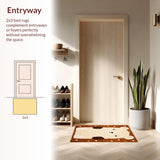 Elegant Cozy Plush Accent(Beige)