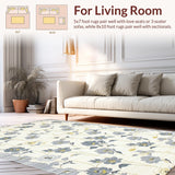 Cozy Floral Texture Display(Beige)