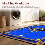 Elegant Gold Geometric Entrance(Blue)