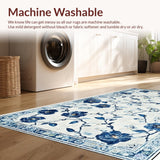 Artful Coastal Floral Elements(Blue)