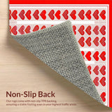 Funky Heart Motif Aesthetic(Red)