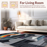 Chic Double Rainbow Contemporary Look(Gray)