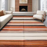 Ultra Soft Area Rug, Non Slip, Stain Resistant, Washable Area Rugs for Living Room, Bedroom, Stylish Reversible Color Splash(Brown)
