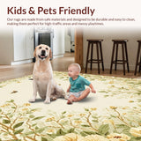 Lush Greenery Inspired Composition(Beige)