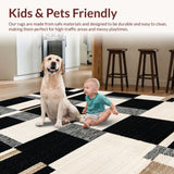 Artistic Black and Beige Symmetry(Black)