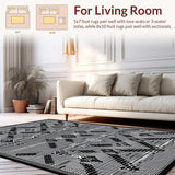 Artistic Monochrome Diamond Arrangement(Black)