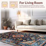 Luxurious Abstract Colorful Motif(Blue)