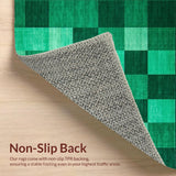 Chic Dark Green Geometric(Green)