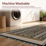 Contemporary Abstract Geometric Weave(Black)