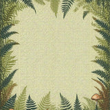 Elegant Seamless Foliage Design(Beige)