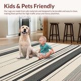 Elegant Modern Geometric Fusion(Beige)