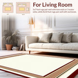 Minimalist Bordered Area(Beige)