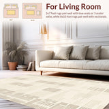 Contemporary Neutral Tiled Motif(Beige)