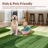 Chic Symmetrical Oceanic Lines(Green)