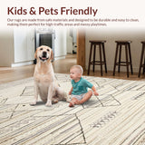 Eclectic Cream Tasseled Elegance(Beige)