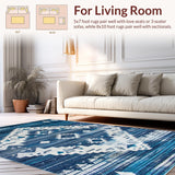 Chic Vintage Lattice Aesthetic(Blue)