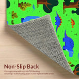 Fun Filled T Rex and Friends Scene(Green)