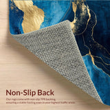 Chic Fluid Patterned Surface(Blue)