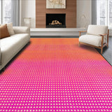Ultra Soft Area Rug, Non Slip, Stain Resistant, Washable Area Rugs for Living Room, Bedroom, Cute Get Naked Pink Shower Rug Soft and Non Slip(Orange)