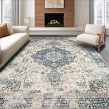 Elegant Gray Geometric Texture(Blue)