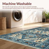 Contemporary Floral Tiled Design(Blue)
