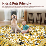 Vibrant Rustic Geometric Accents(Gold)