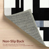 Contemporary Minimalist Lattice Design(Black)