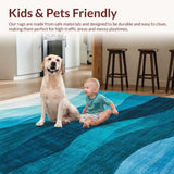 Chic Two Tone Bathroom Decor(Blue)