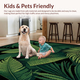 Contemporary Green Leaf Arrangement(Green)