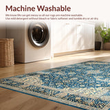 Elegant Floral Ogee Composition(Blue)