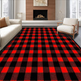 Elegant Farmhouse Checkered Visual Theme(Red)