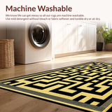 Stylish Greek Key Patterned Aesthetic(Gold)