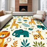Bright Nature Motifs with Warm Hues(Beige)