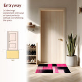 Contemporary Square Transition(Pink)