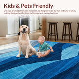 Elegant Blue Gradient Texture(Blue)